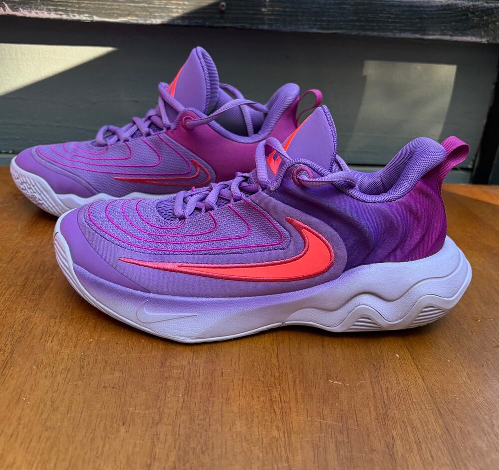 Nike Giannis Immortality 4 GS Purple Pink Basketball Shoes Youth 4Y FZ6734-500